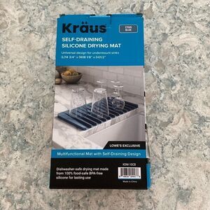 Kraus Self Draining Silicone Drying May